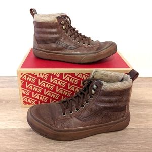 Vans Sk8-Hi All-Weather MTE Brown Leather
